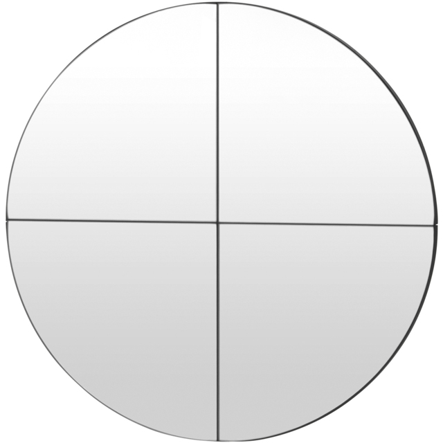 Yearn Astoria Round Wall Mirror 58cm - image 1