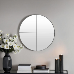 Yearn Astoria Round Wall Mirror 58cm - thumbnail 2
