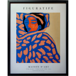 Multicolour Kenny Portrait Framed Wall Art 50 x 40cm 2 Pack - thumbnail 3