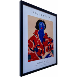 Multicolour Kenny Portrait Framed Wall Art 50 x 40cm 2 Pack - thumbnail 4