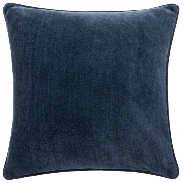 Yard Navy Heavy Chenille Reversible Cushion - image 1