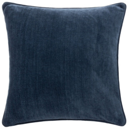 Yard Navy Heavy Chenille Reversible Cushion