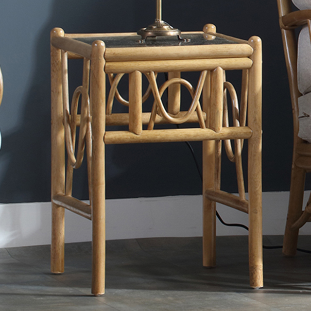 Desser Bali Natural Rattan Side Table - image 1
