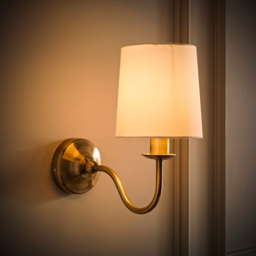 ValueLights Memphis Antique Brass LED Wall Light - thumbnail 2