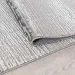 Selene Grey Stripes Rug 120 x 170cm - thumbnail 3