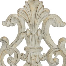 Grey Fleur De Lis Table Lamp - thumbnail 2