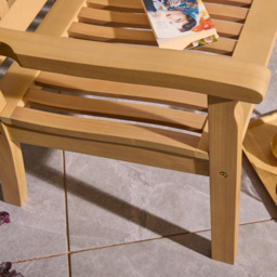 Rowlinson Hemsway Natural 2 Seater Garden Bench - thumbnail 4