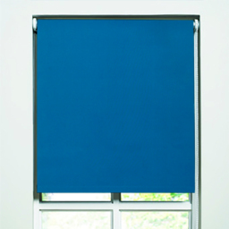 Plain Blackout Roller Blind Rich Teal 180 x 165cm