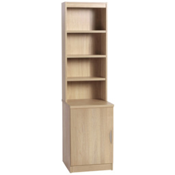 R White Cabinets Single Door Light Oak Desk Height Cupboard - thumbnail 2