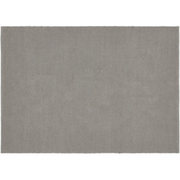 Hug Rug Warm Grey Plain Woven Rug 120 x 170cm - thumbnail 1