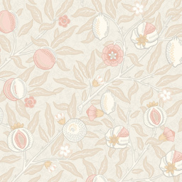 Origin Murals Fruit and Foliage Cream Wall Mural - thumbnail 2