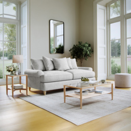 Clara Faro 16 Grey 2 Seater Large Agmamito Sofa - thumbnail 3