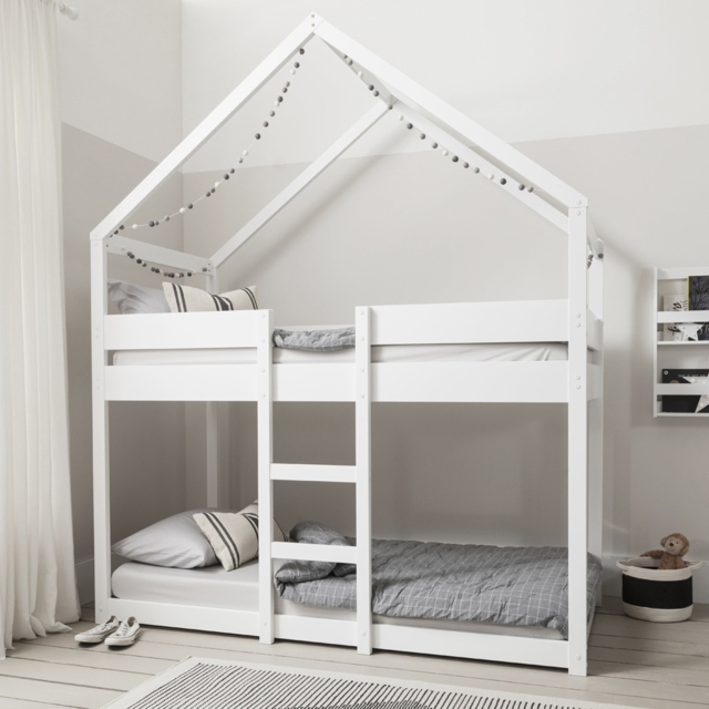 Noa and Nani Sofie White Bunk Bed House Cabin - image 1