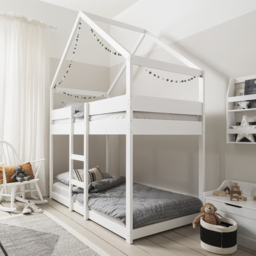 Noa and Nani Sofie White Bunk Bed House Cabin - thumbnail 3