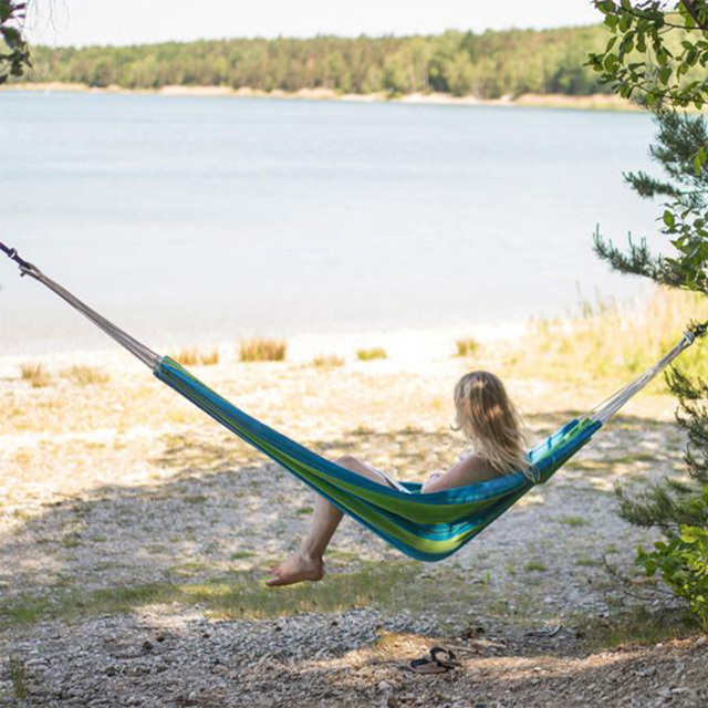 Amazonas Santana Green Single Premium Traditional Cotton Garden Hammock Only - image 1