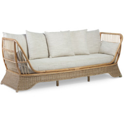 Desser Natural Rattan Day Bed Sofa with Jasper Cushion - thumbnail 2