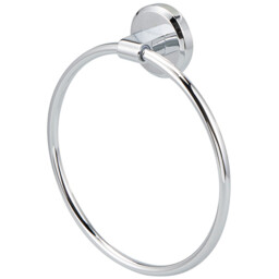 Bathstore Clayton Chrome Towel Ring - thumbnail 2