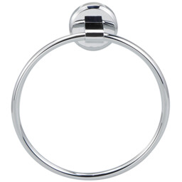Bathstore Clayton Chrome Towel Ring