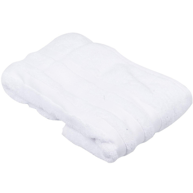 Turkish Cotton White Terry Dobby Bath Towel