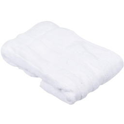 Turkish Cotton White Terry Dobby Bath Towel