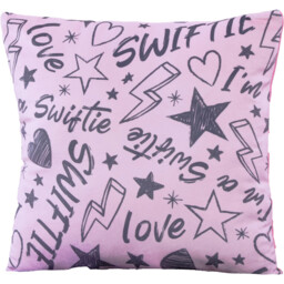 Celebrity Icons Cushion Pink - thumbnail 4