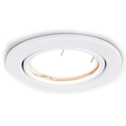 ValueLights White Cool White LED Tiltable Ceiling Downlight 10 Pack - thumbnail 2