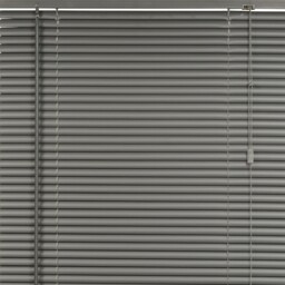 Grey PVC Venetian Blind 150 x 152cm