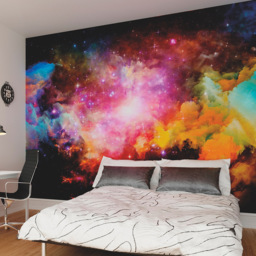Origin Murals Galaxy Stars Multicolour Wall Mural - thumbnail 1