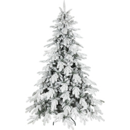 StarBright Snow Flocked Artificial Christmas Tree 7ft - thumbnail 1