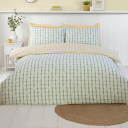Spring Daisies Duvet Set White King