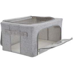 Living and Home Metal Frame Fabric Clothes Storage Box 100L - thumbnail 3