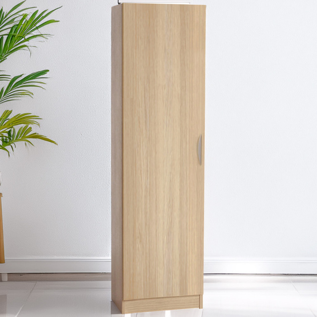 R White Cabinets Brown Single Door Tall Cupboard - image 1