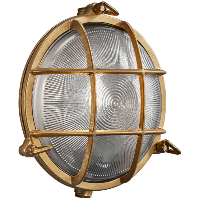 Nordlux Polperro Brass Outdoor Wall Light - image 1