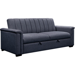 Loft24 Charlotte 3 Seater Navy Sofa Bed - thumbnail 3