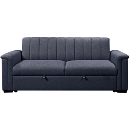 Loft24 Charlotte 3 Seater Navy Sofa Bed - thumbnail 2
