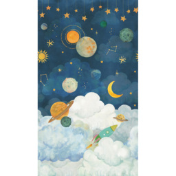 Grandeco Dudley Nursery 3 Lane Wall Mural - thumbnail 3
