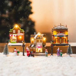 Marco Paul Christmas Shop 3 Piece LED Mini Scene Set - thumbnail 2