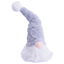Marco Paul Grey LED Christmas Gonk 26cm - thumbnail 1