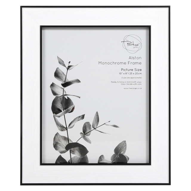 The Port. Co Gallery Alston Monochrome Photo Frame 10 x 8 inch