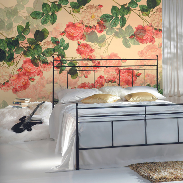 Origin Murals Classic Rose Design Multicolour Wall Mural - image 1