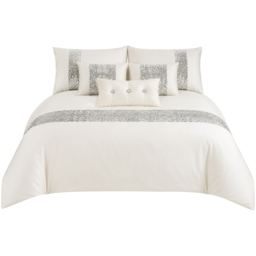 Smart Living Cream Double Glamorous Duvet Set - thumbnail 2