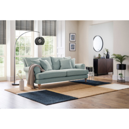 Eastwood Faro 2 Seater Medium Aqua Sofa - thumbnail 3