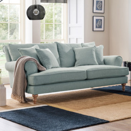 Eastwood Faro 2 Seater Medium Aqua Sofa