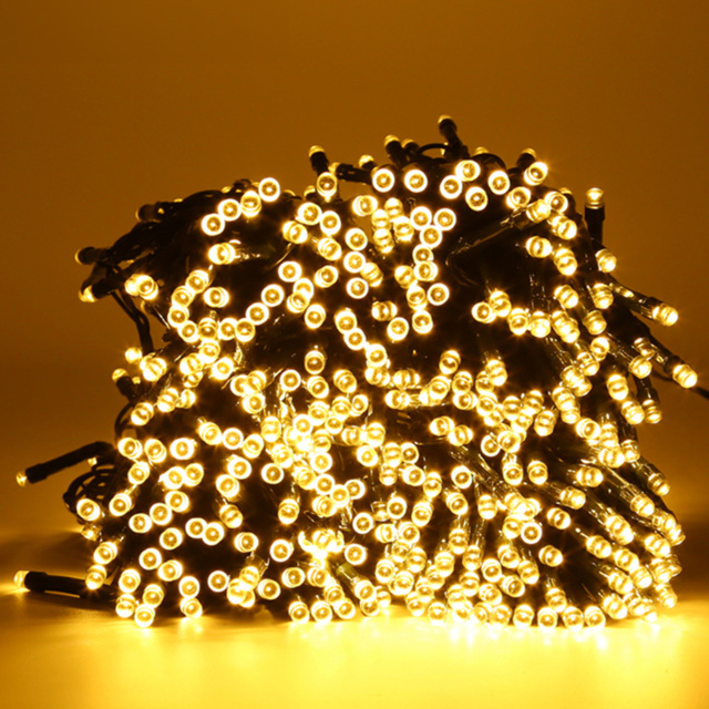 The Christmas Workshop 300 Warm White LED Christmas String Light - image 1