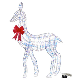 Marco Paul White LED Deer Family Outdoor Christmas Decoration - thumbnail 3