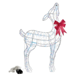 Marco Paul White LED Deer Family Outdoor Christmas Decoration - thumbnail 2