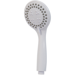 Three Function Shower Head - White