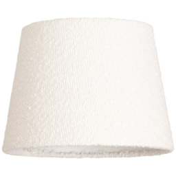ValueLights Rory Cream Boucle Taper Shade