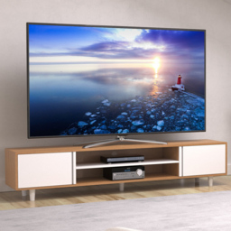 AVF Harbour Light Wood and White TV Unit