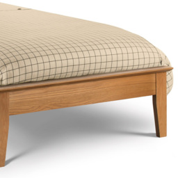 Julian Bowen Salerno Single Oak Shaker Bed - thumbnail 4